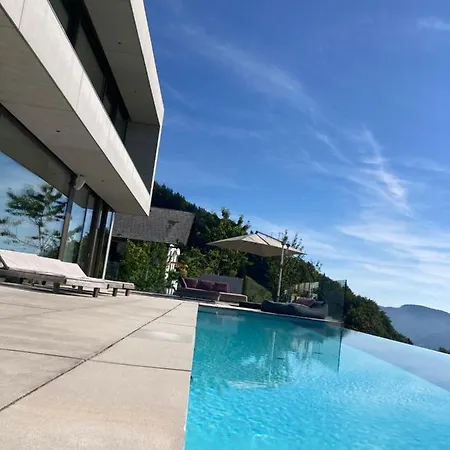 Attersee Luxury Design With Dream Views, Large Pool And Sauna *