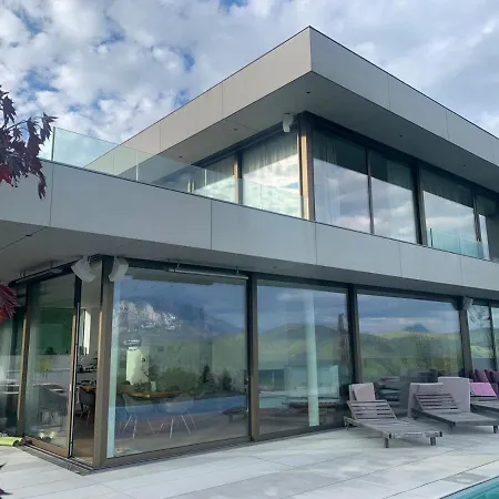 Villa Attersee Luxury Design With Dream Views, Large Pool And Sauna *
