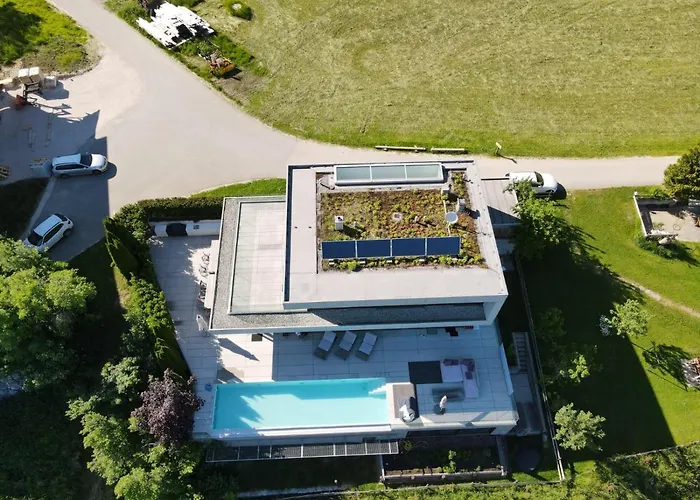 Attersee Luxury Design With Dream Views, Large Pool And Sauna Vila