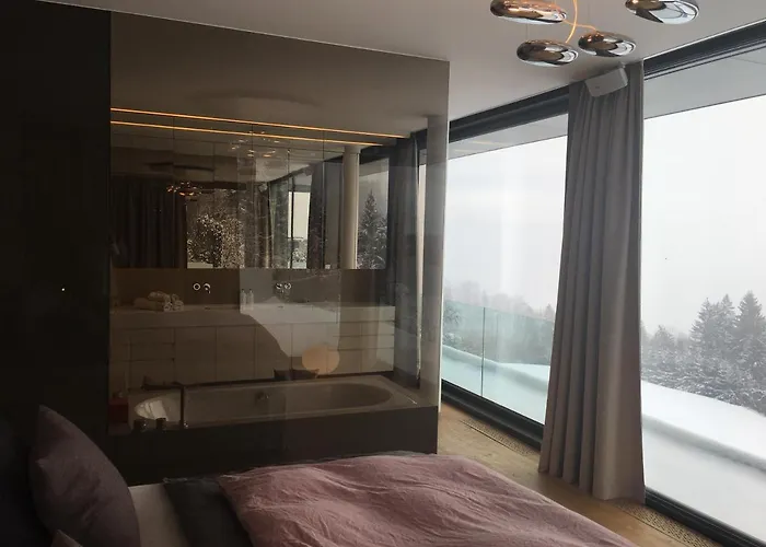 Vila Attersee Luxury Design With Dream Views, Large Pool And Sauna Nussdorf am Attersee